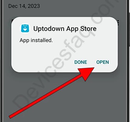 Open Aria after install